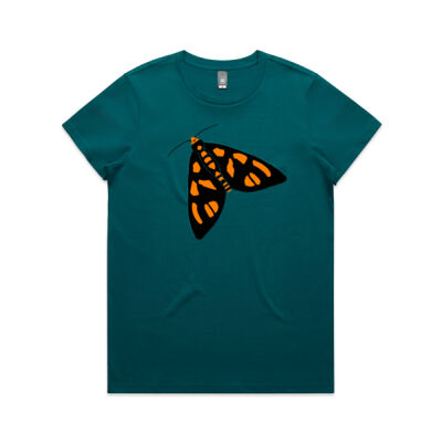 'Tiger Moth' Women's Maple T-shirt Thumbnail
