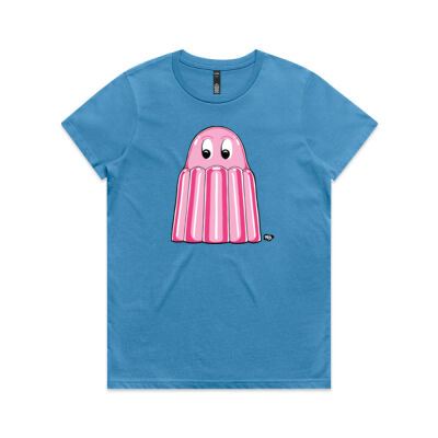' Jelly Crew Pink' Women's Maple T-shirt Thumbnail